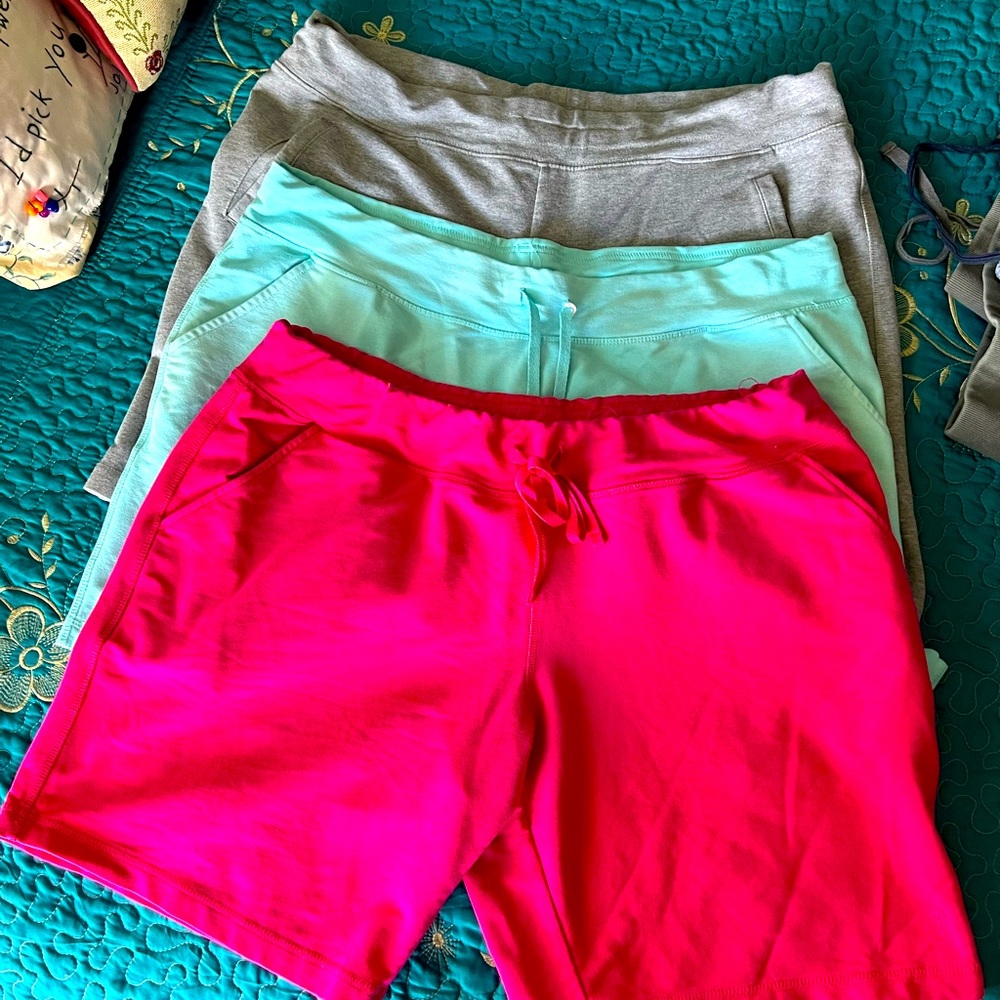 3 pair of active wear shorts This is SOLD